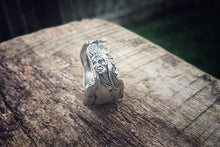 The Indian Sterling Spoon Ring