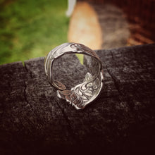 The Fair Maiden Sterling Spoon Ring