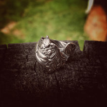 The Fair Maiden Sterling Spoon Ring