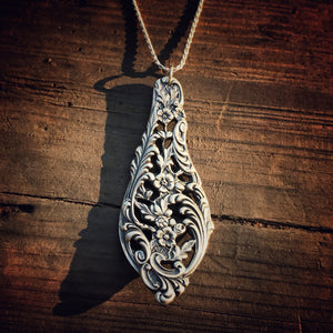 Florentine Sterling Spoon Necklace