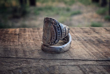 The Patriot Sterling Spoon Ring