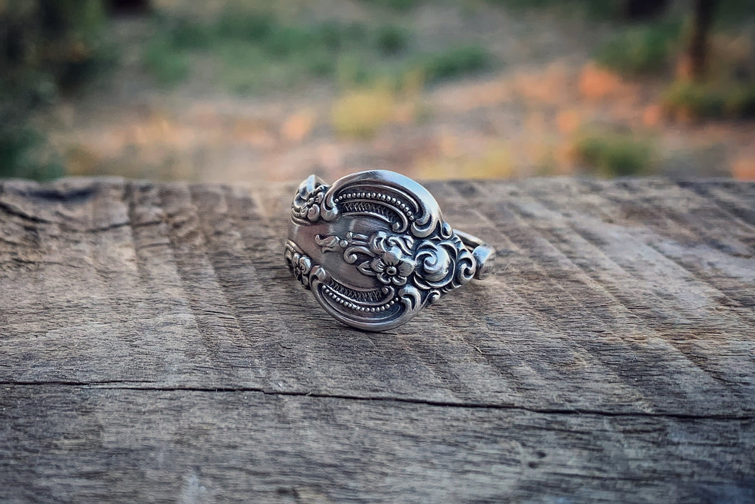 El Grandee Sterling Spoon Ring