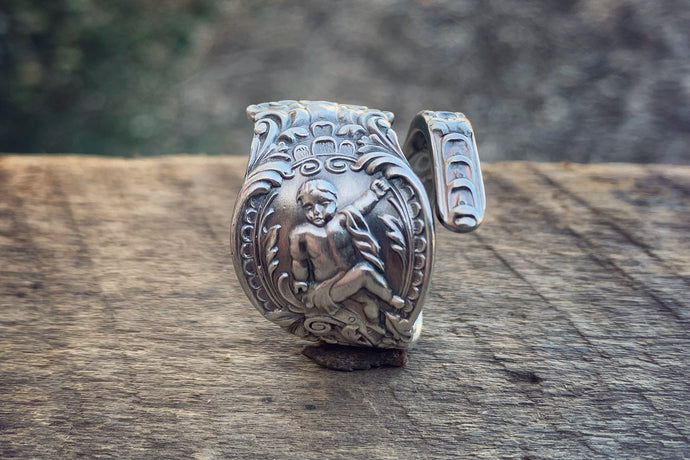 King Julian Sterling Spoon Ring