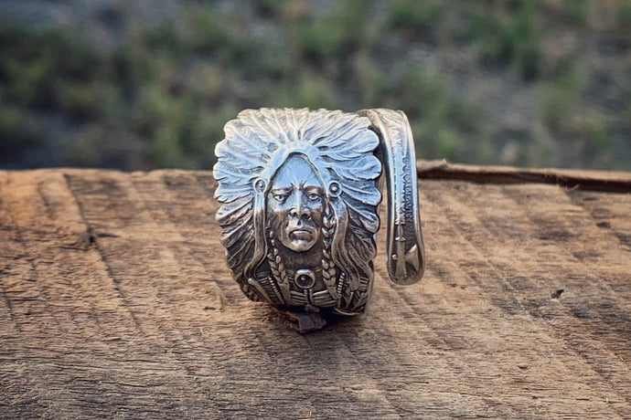 The Chiefs Spirit Sterling Spoon Ring