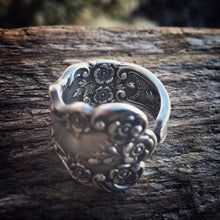 1900 Buttercup Sterling Spoon Ring