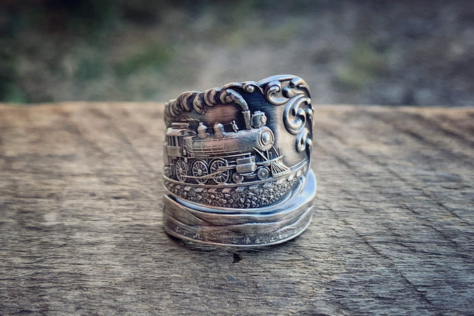 The Big Caboose Sterling Spoon Ring (Extremely Rare)