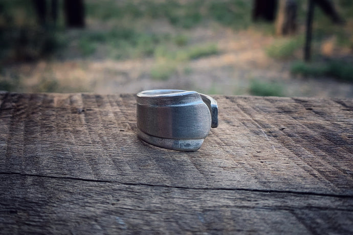 The Maverick Spoon Ring (Size 9)