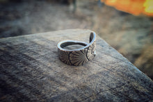 1892 Owl Sterling Spoon Ring