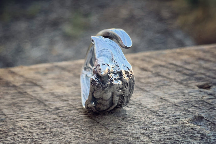 Legend of the Maid of the Mist Demi Sterling Spoon Ring