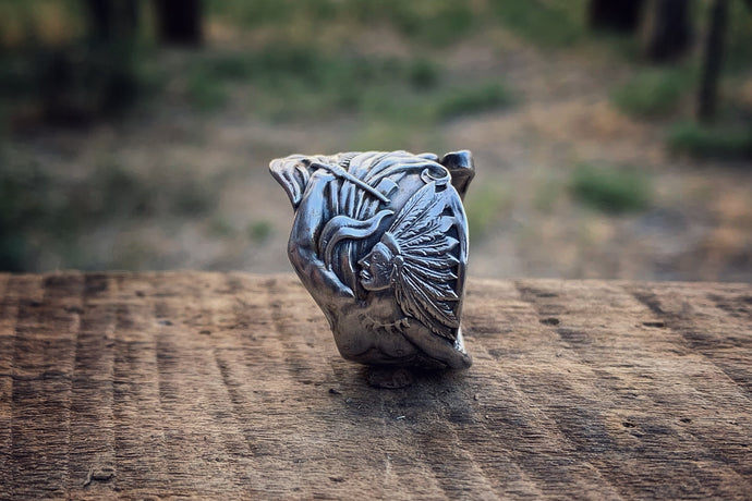 The Three Sisters Sterling Spoon Ring